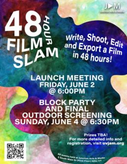 48 hour film contest poster