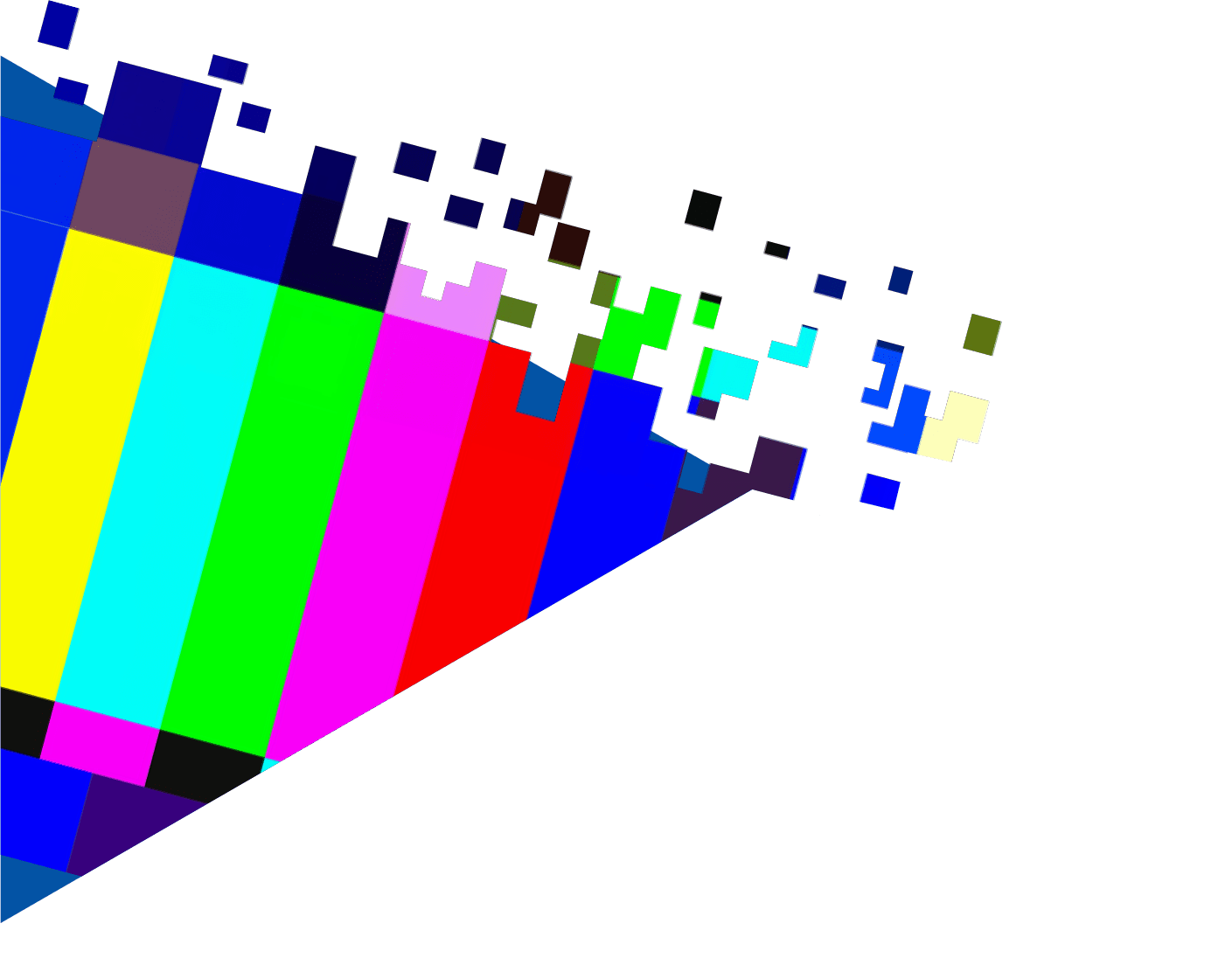 television color test pattern vector 20651236