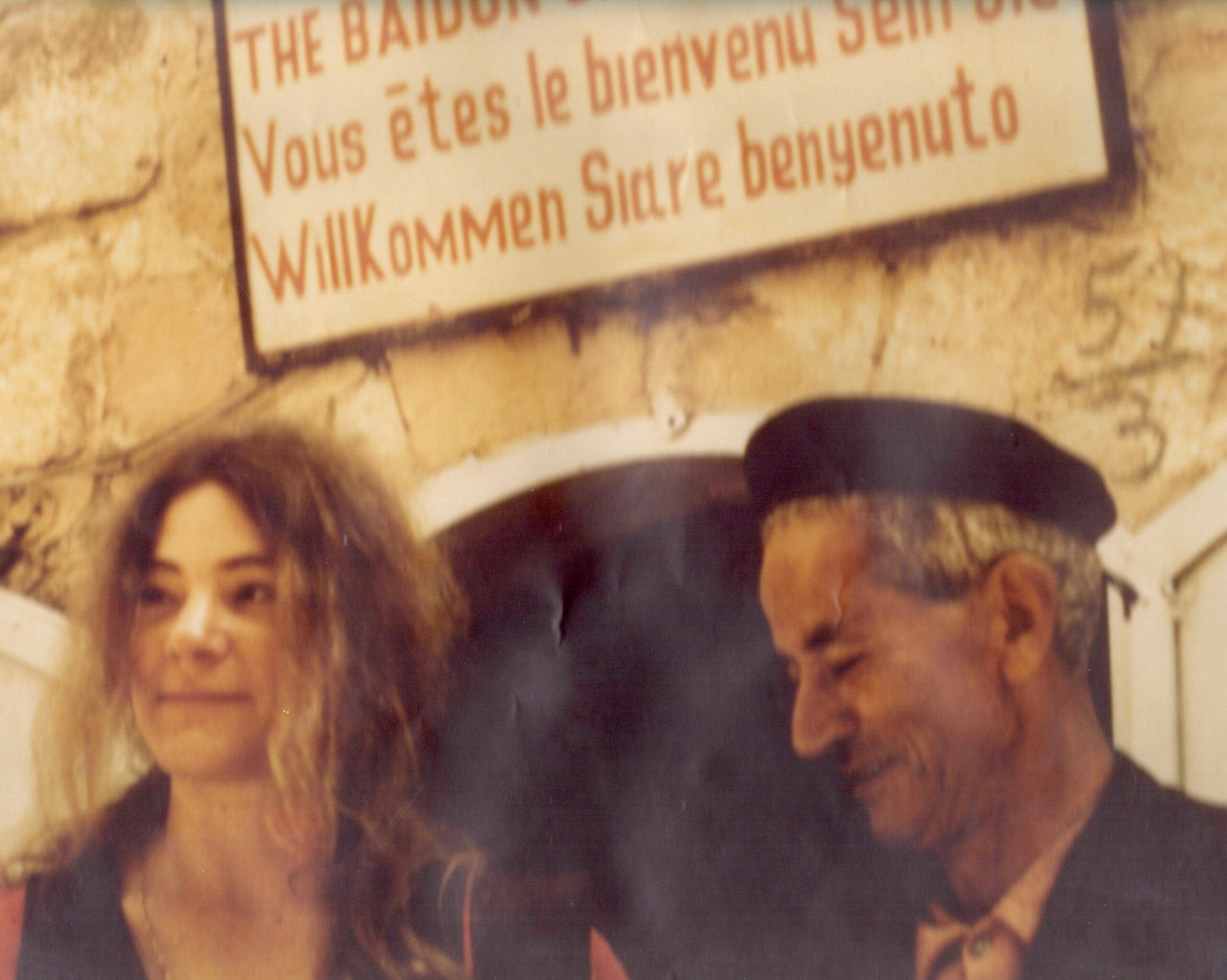 Liora back then with Haj Baidun