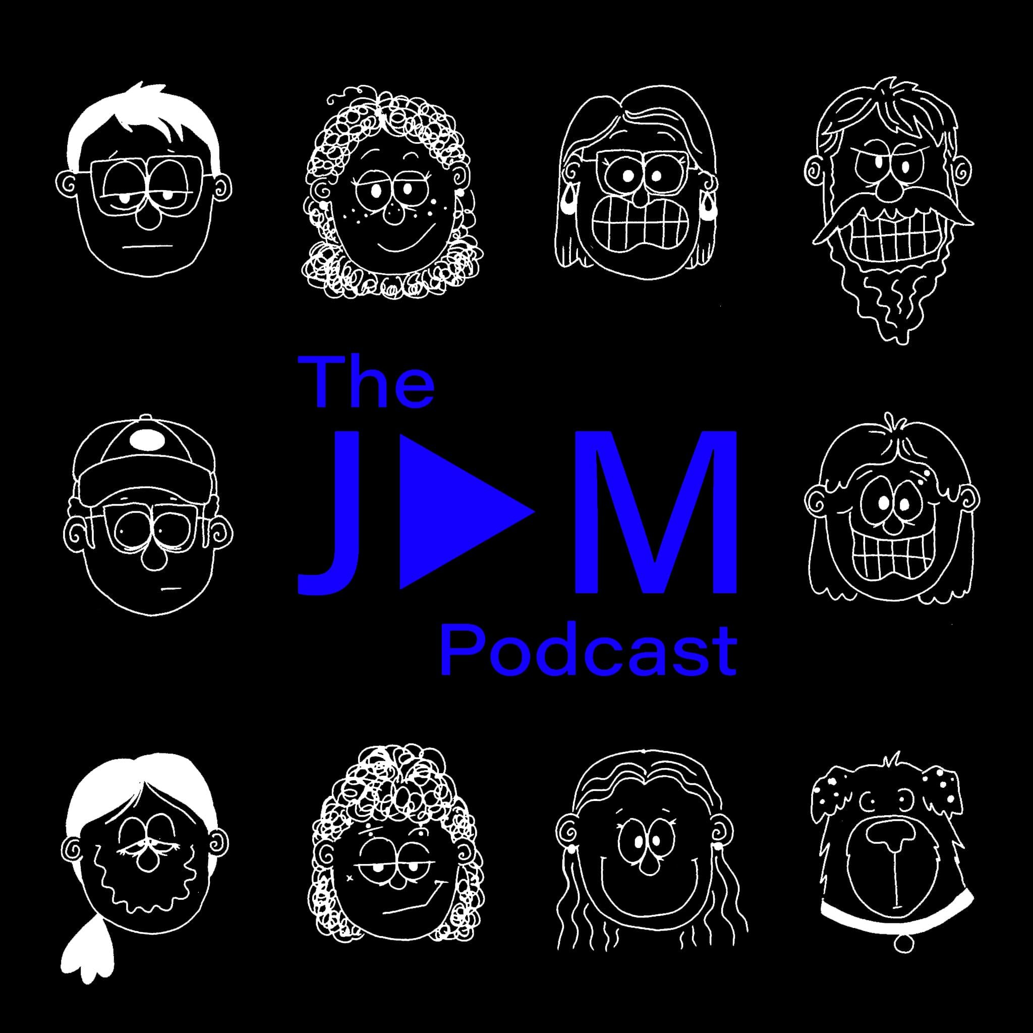 JAM Podcast Art black