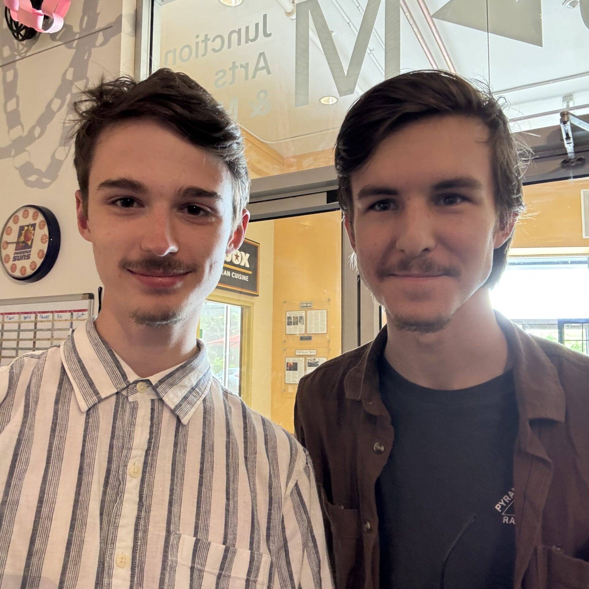 Simon and August